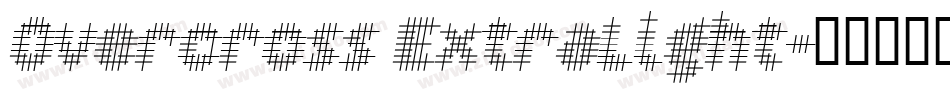 Overcross ExtraLight字体转换